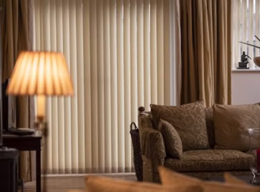 Bespoke Vertical Blinds made in Dursley
